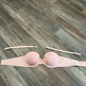 Victoria's Secret Nude Strapless Bra